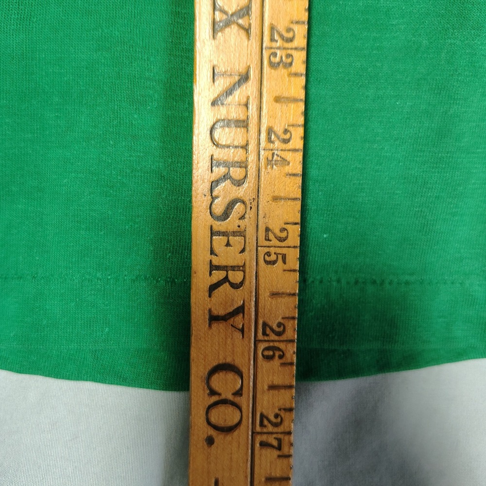 Vintage Wild West Slug Fest T Shirt Green Single Stitch 80s Mens Large 50/50 - Picture 9 of 11